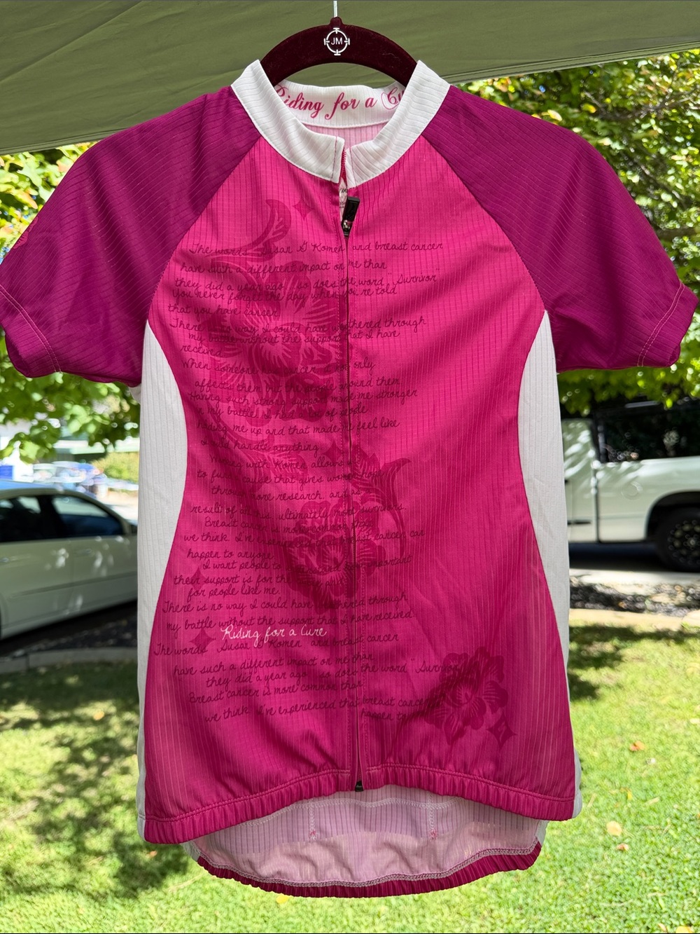Specialized "Riding for a Cure" Breast Cancer Awareness Cycling Jersey